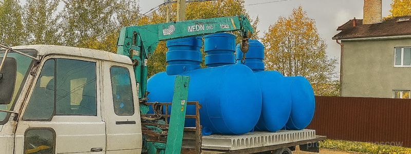 газгольдер для дома в Бронницах