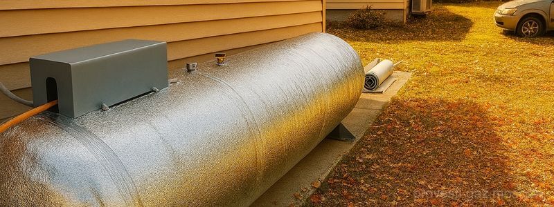 газгольдер для частного дома под ключ в Подмосковье